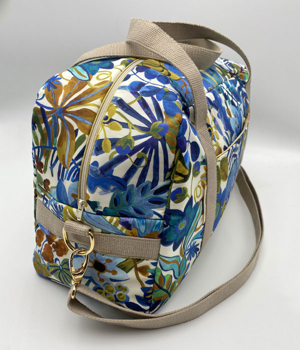 sac tropical bleu profil